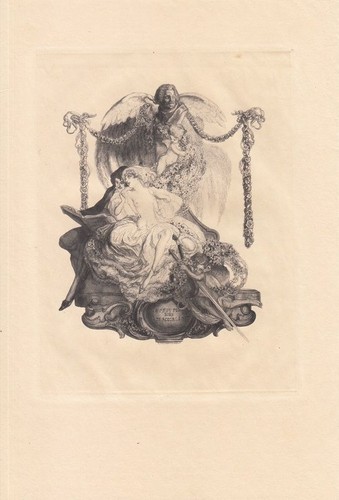 Exlibris bookplate - exlibris,