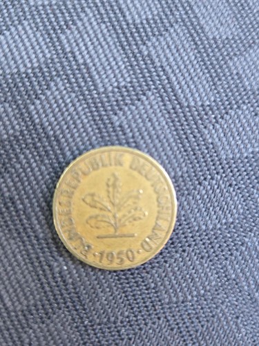 Pfennig münze 1950 75 - 10,