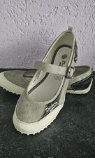 Dockers by Gerli Damen Ballerina Slipper  38 grau Neuwertig