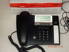 SIEMENS EUROSET 5030 SchnurgebundenTel.Schwarz oder Weiß ISDN tauglich,NEU imOVP