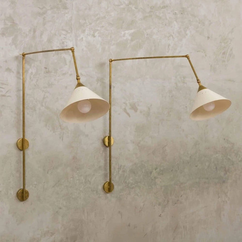 50er jahre mid century messing - jahre,