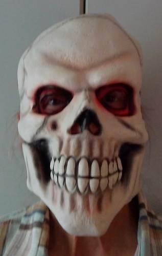 Halloween totenkopfmaske - halloween,