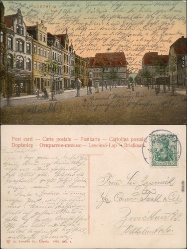 Ansichtskarte northeim - ansichtskarte,