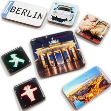 Berlin Souvenirs Kühlschrankmagnete, 7 teiliges Set, Magnete mit Berlin Motiven
