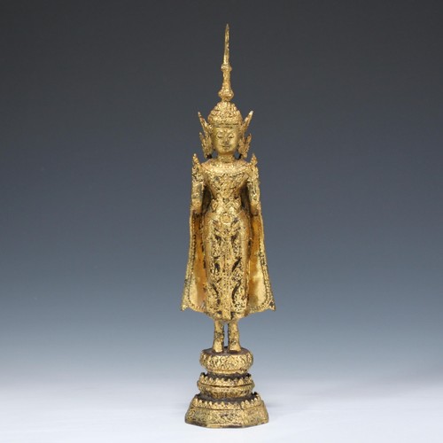Bronzestatue des buddha - des,