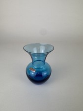 Friedrich Kristal Vase Blau