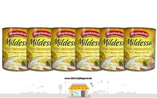 Hengstenberg Mildes Weinsauerkraut 6 x 810g Dosen Abtropfgew. 770g/Dose