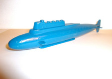 DDR Spielzeug U-Boot HSL 179 20cm Ostalgie GDR Toy Top Plastik Nostalgie 60er