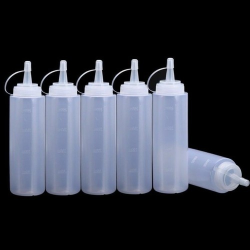 8oz kunststoff klar squeeze - kunststoff,