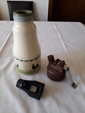 Vintage - Sahnespender mit dem Motiv "Hahn + Henne"