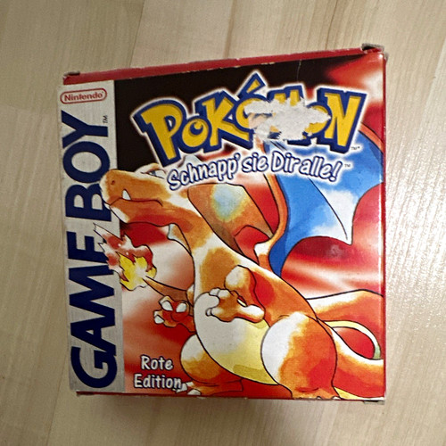 Pokémon rote edition nintendo - rote,