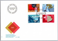 Schweiz FDC Bern 1985 - Berge
