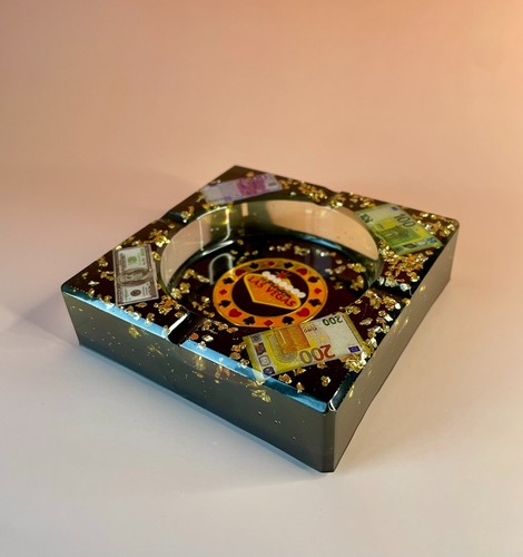 Handmade poker aschenbecher - aschenbecher,