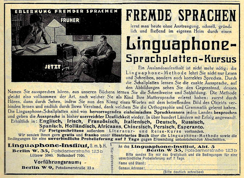 Anzeige werbung reklame 1928 - anzeige/werbung/reklame,