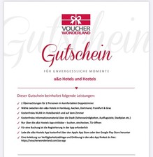a&o Hotel Gutschein - 2 Nächte 2 Person - Hamburg Aachen Dortmund Frankfurt Graz