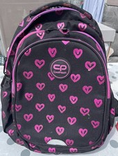 Coolpack Schulrucksack Rucksack für Jugendliche geräumig & leicht Schwarz Pink A