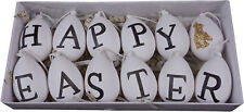 "Happy Easter" Ostereier