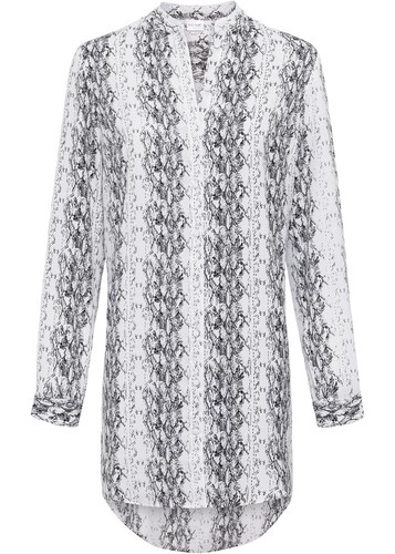 Bluse schlangenprint 36 - m, gr.