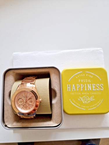 Fossil damen uhr ohrringe - fossil, uhr,