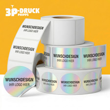 Aufkleber personalisiert Logo