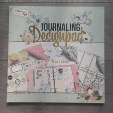 Journaling Designpapier Block  30,5×30,5 Scrapbooking Basteln