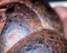 Harz Minerale  roter Glaskopf   Bad Lauterberg In Dose 40 mm v. 1977 Nr. 63g