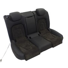 Rücksitzbank Alcantara Leder Rückbank Audi A5 8T Coupe schwarz