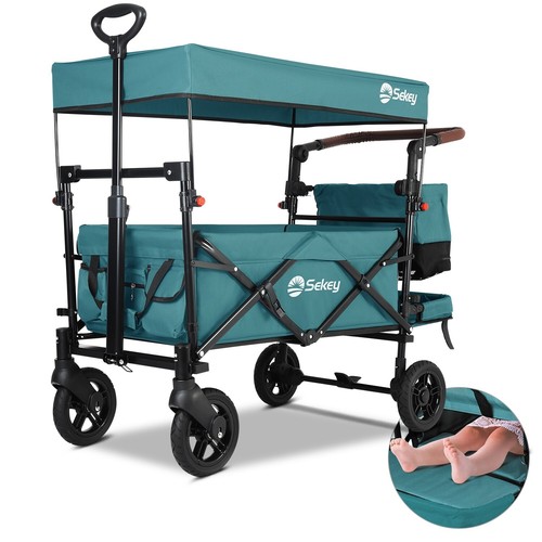 Bollerwagen faltbar mit dach - bollerwagen,