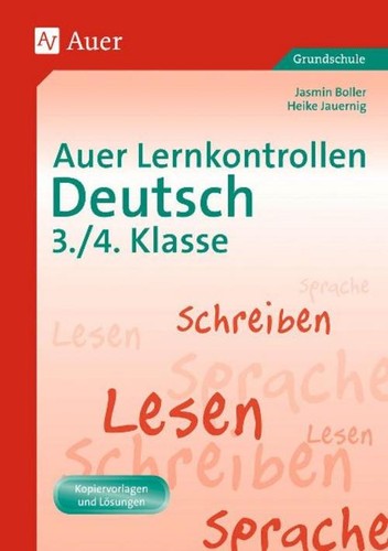 Auer lernkontrollen deutsch - lernkontrollen,