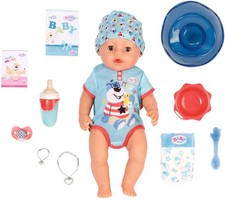 BABY born Magic Boy 43cm - Baby-Puppe Jungen-Puppe Blau von Zapf