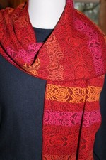 Hofius Schal f52,  rot