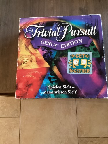 Trivial pursuit genus edition - pursuit,