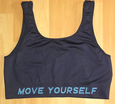 Sport BH Gr. 44 / 46 Tchibo TCM Stretch Bustier ohne Polster Tank Top T-Shirt