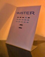 Aufsteller, Tischaufsteller L-Form A4 aus Acryl für Prospekt, Flyer ...