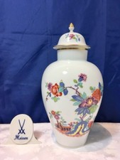 Meissen Blumen Malarei Vase w