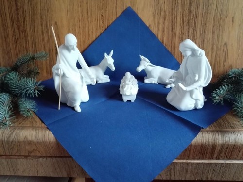 Krippenfiguren aus porzellan - krippenfiguren,