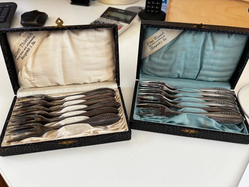 Vintage dessertgabeln - 12, /