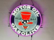 Red Hat Gasoline Motor Oil Gas