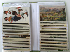 BAYERN DEUTSCHLAND Sammlung 80 x Postkarten Album ~1910-1945 Postcards Germany