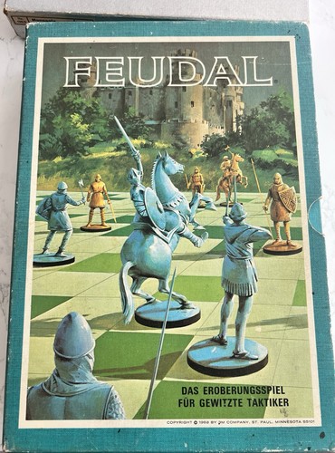 Feudal vintage brettspiel - vintage,