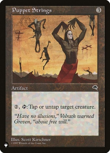 Puppet strings tap untap - (nm),