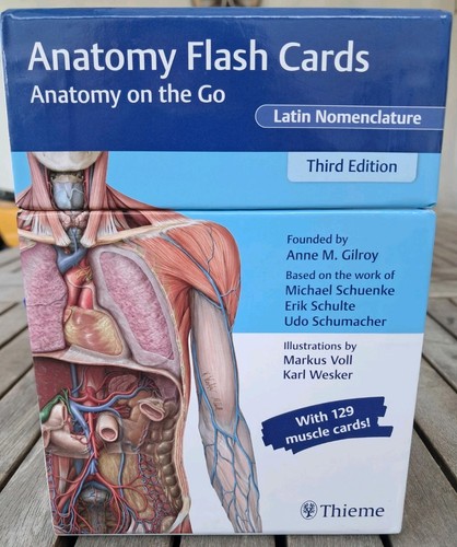 Thieme anatomy flash - flash, cards