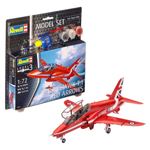 Revell bae hawk - t.1, red