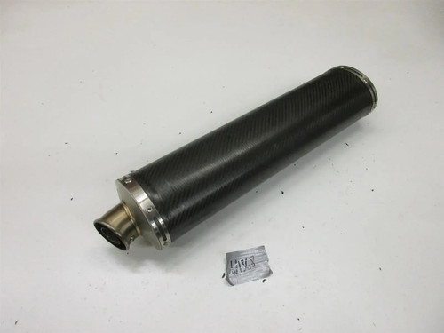 Auspuff carbon oval w1368 - auspuff,