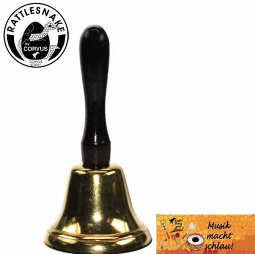 Tischglocke mittel gold - tischglocke,