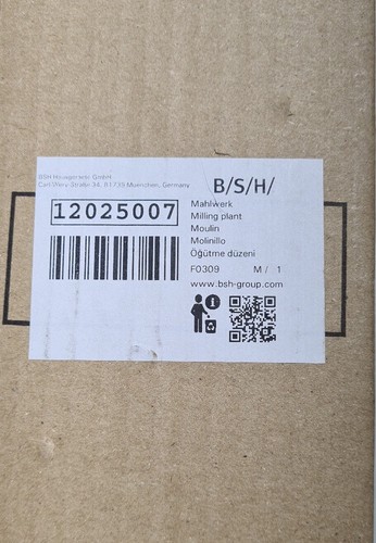 Original bsh mahlwerk - bsh,