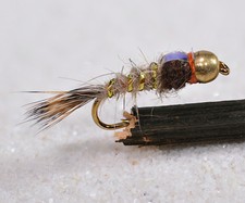 12 Flies BH Gold Ribbed Hares