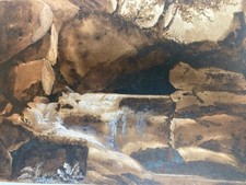 Sehr Schöne Tuschmalerei Auf