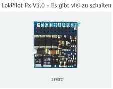 ESU 52621 LokPilot Fx Decoder V3.0 mit MTC21 NEM 660-Buchse in OVP