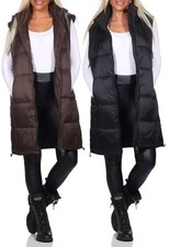 Hailys Damen lange Steppweste